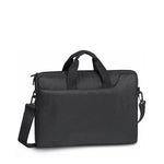 Rivacase Black Laptop Shoulder Bag 15.6"