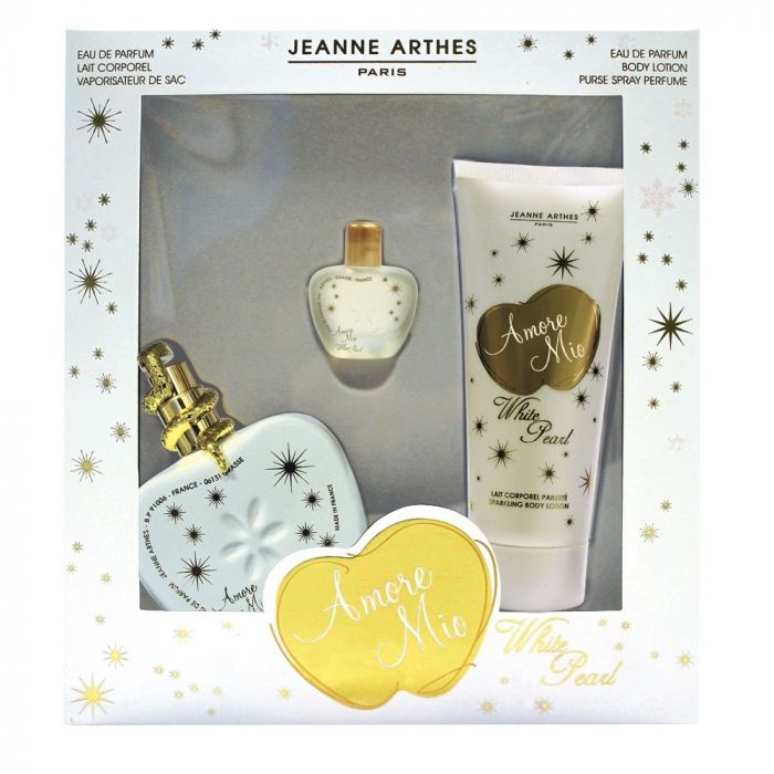 Jeanne Arthes Amore Mio White Pearl EDP 100ml+LC 100ml+EDP 7ml