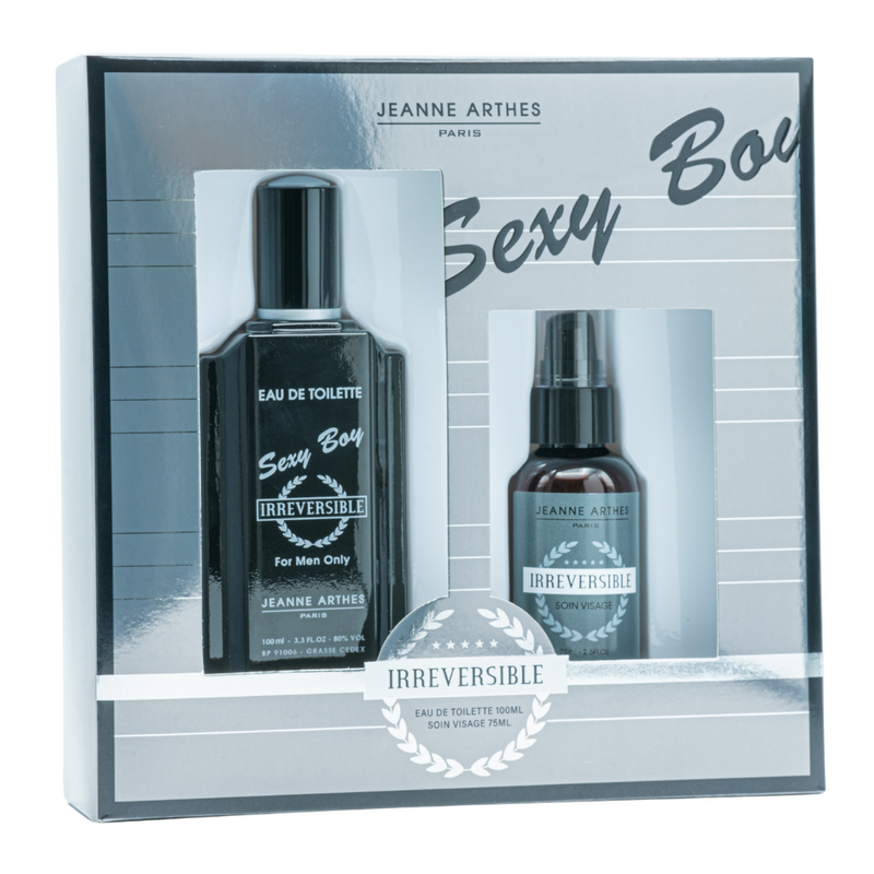 Jeanne Arthes Sexy Boy Irreversible EDT 100ml + Face Care 75ml